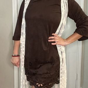 WRANGLER Suede dress size L